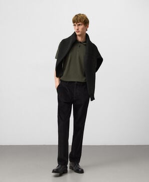 Polo piqué algodón orgánico hombre