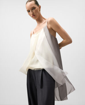 Top tirantes capas superpuestas mujer