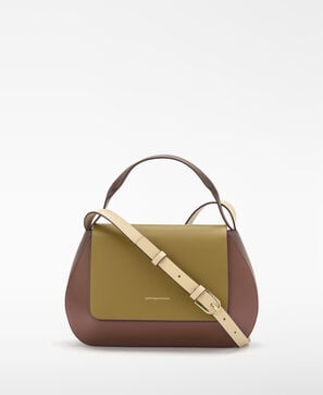 Dorna leather tricolor citybag