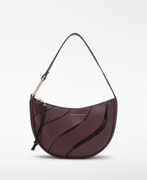 Bolso de hombro bicolor Luna