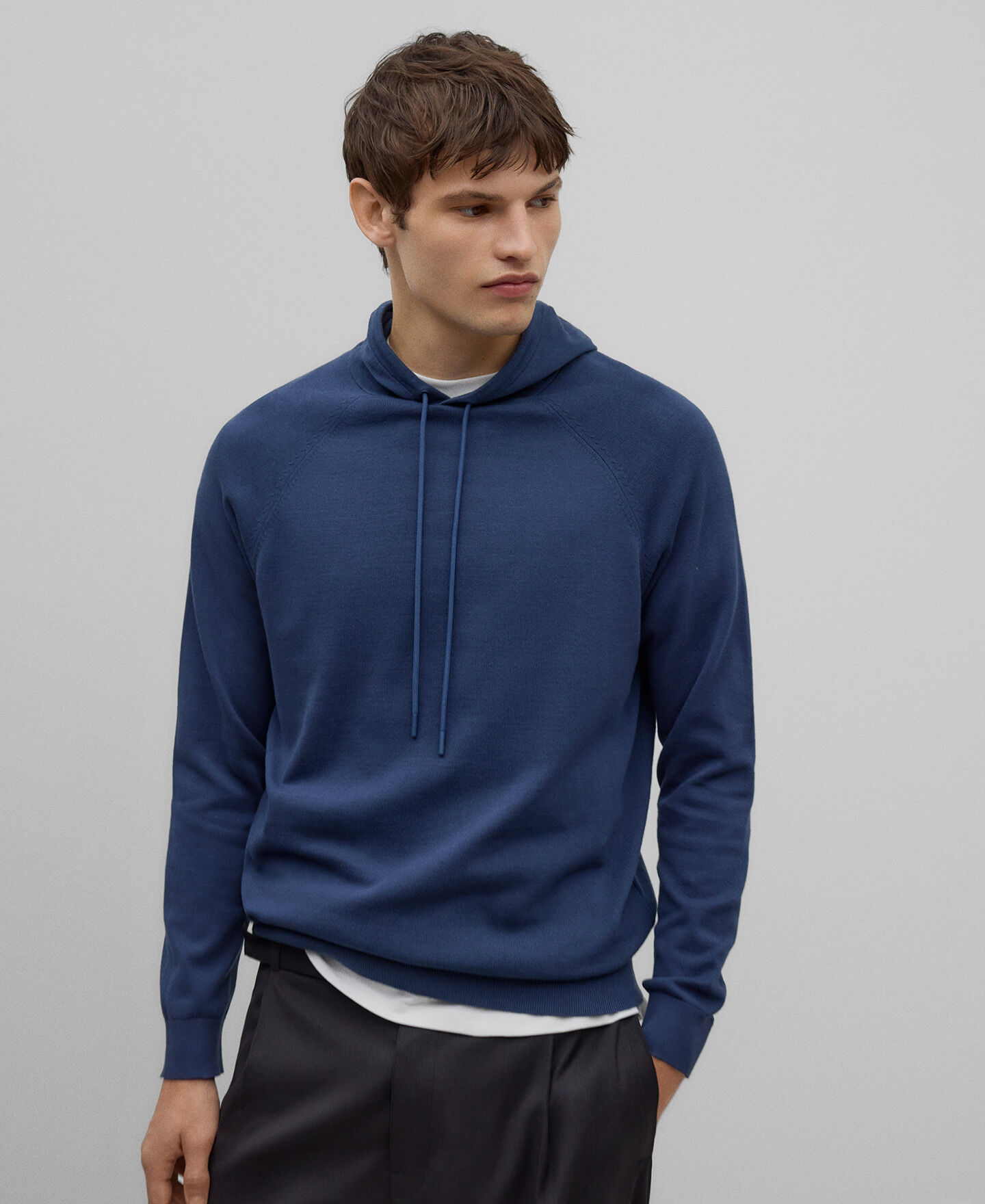 Sudadera punto capucha new arrivals