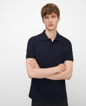 Polo en coton piqu&eacute; biologique