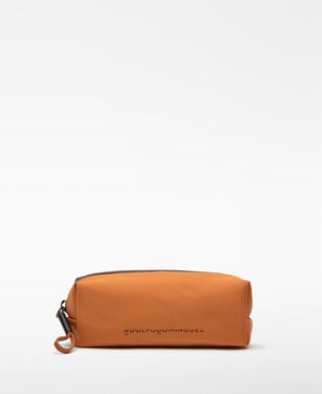 Nylon medium two-tone toiletry bag woman