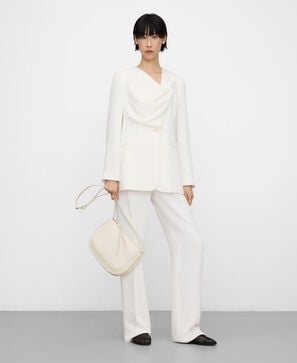 Straight-leg trousers