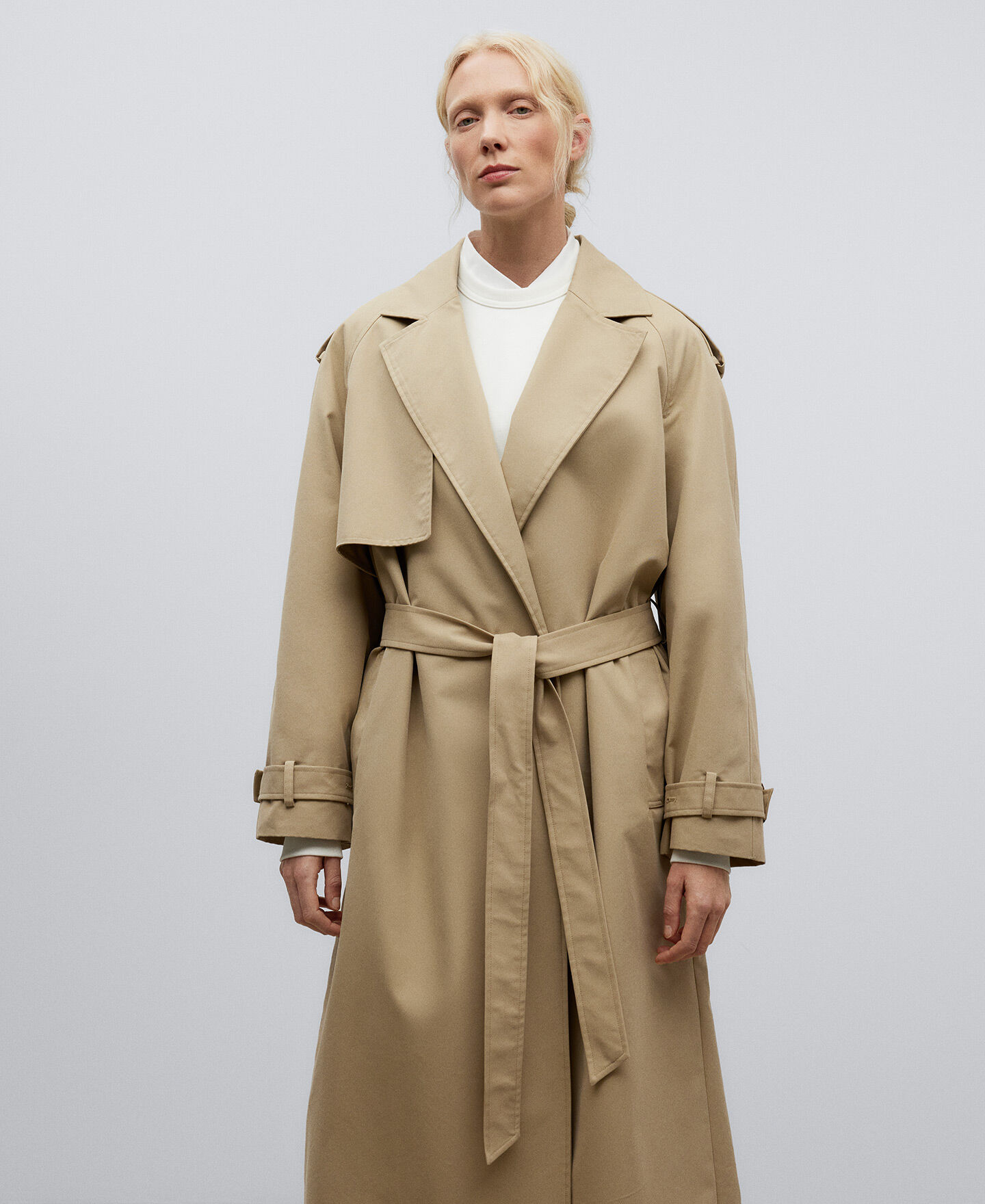 Long on sale fabric coat
