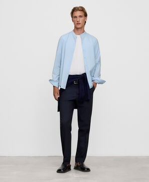 Regular fit tailored trousers