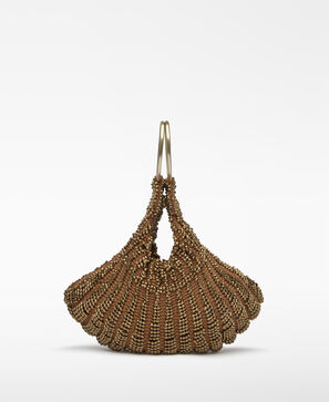 Bolso cóctel pedrería mujer