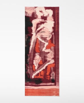 Merino wool printed shawl woman