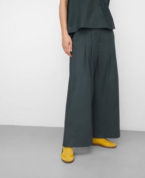 Pantal&oacute;n doble pinza algod&oacute;n org&aacute;nico