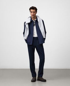 Regular fit chino trousers man