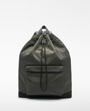 Mochila saco de nylon