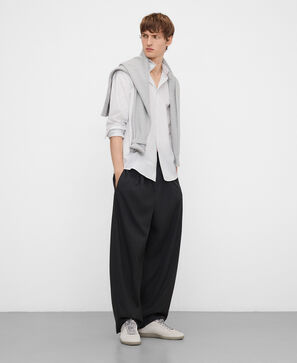 Camisa xadrez de algod&atilde;o com corte regular