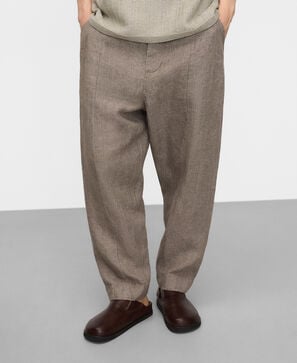 Pantal&oacute;n worker lino europeo