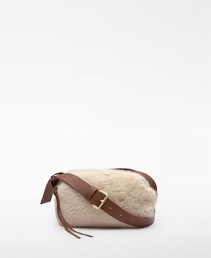 Bandolera pequeña Doce efecto pelo mujer