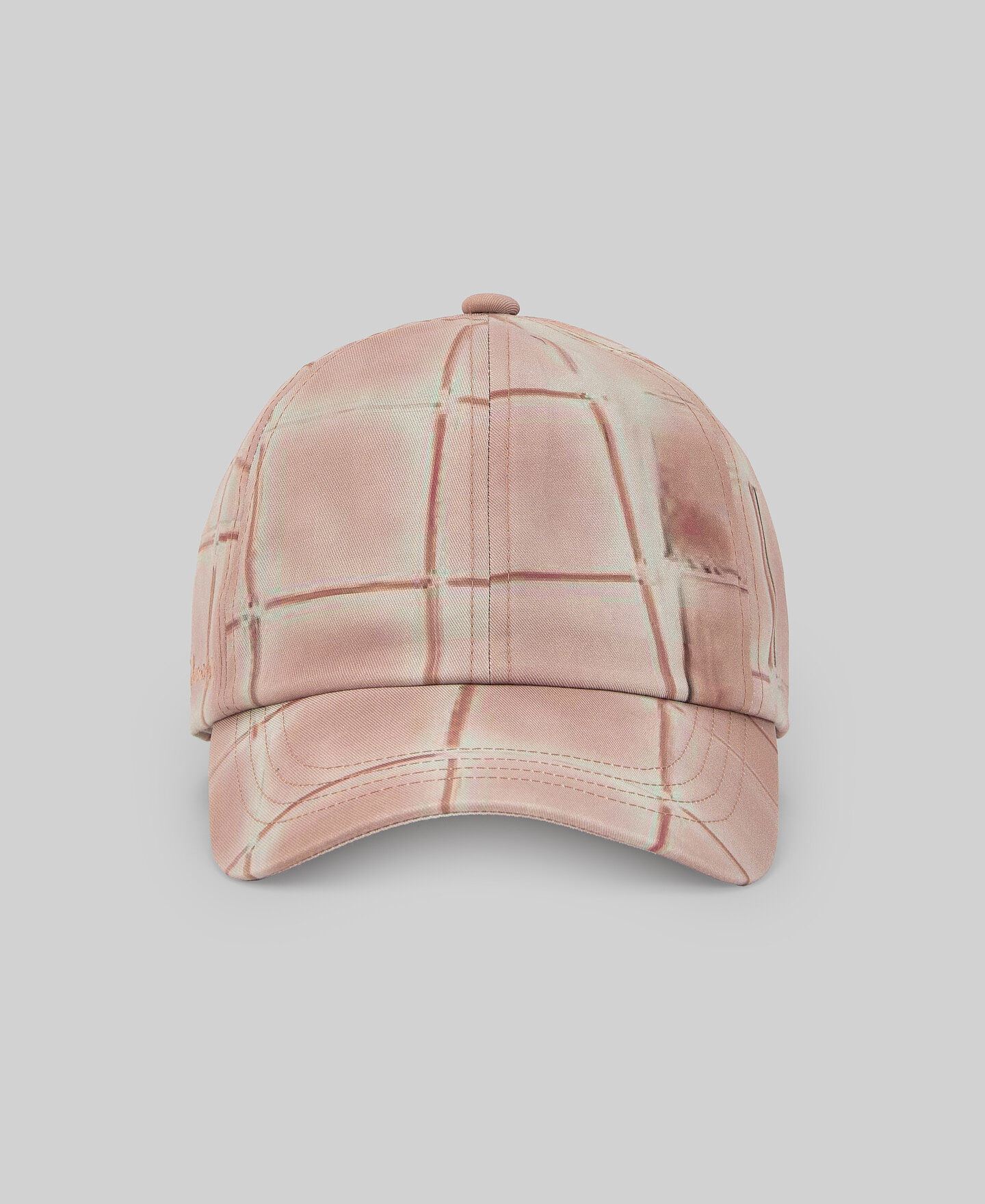 Pink suede cap store