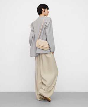 Mini bandolera Dorna textura rafia