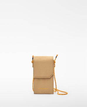 Porta-telem&oacute;vel com aba em nylon