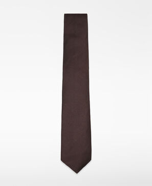 Silk and linen textured tie man