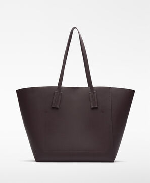 Mica horizontal shopper bag woman