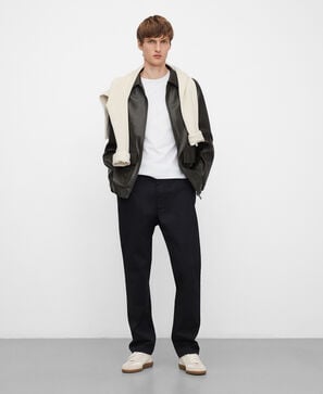 Calças chino regular fit para homem