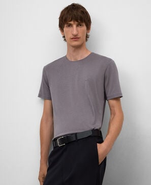 Camiseta regular fit manga corta hombre