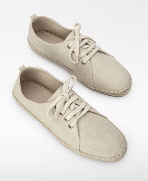 Alpargata cordones yute
