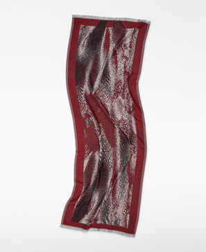 Chal estampado jacquard algod&oacute;n org&aacute;nico