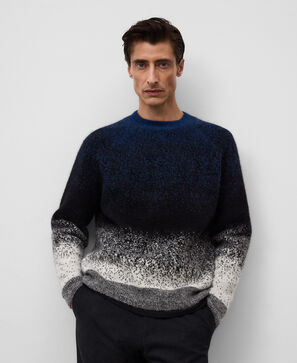 Camisola com efeito degrad&ecirc; de malha