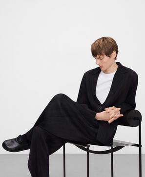 Blazer crinkle hombre