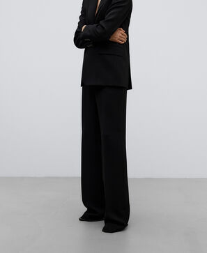 Pantalón sastre pierna recta mujer