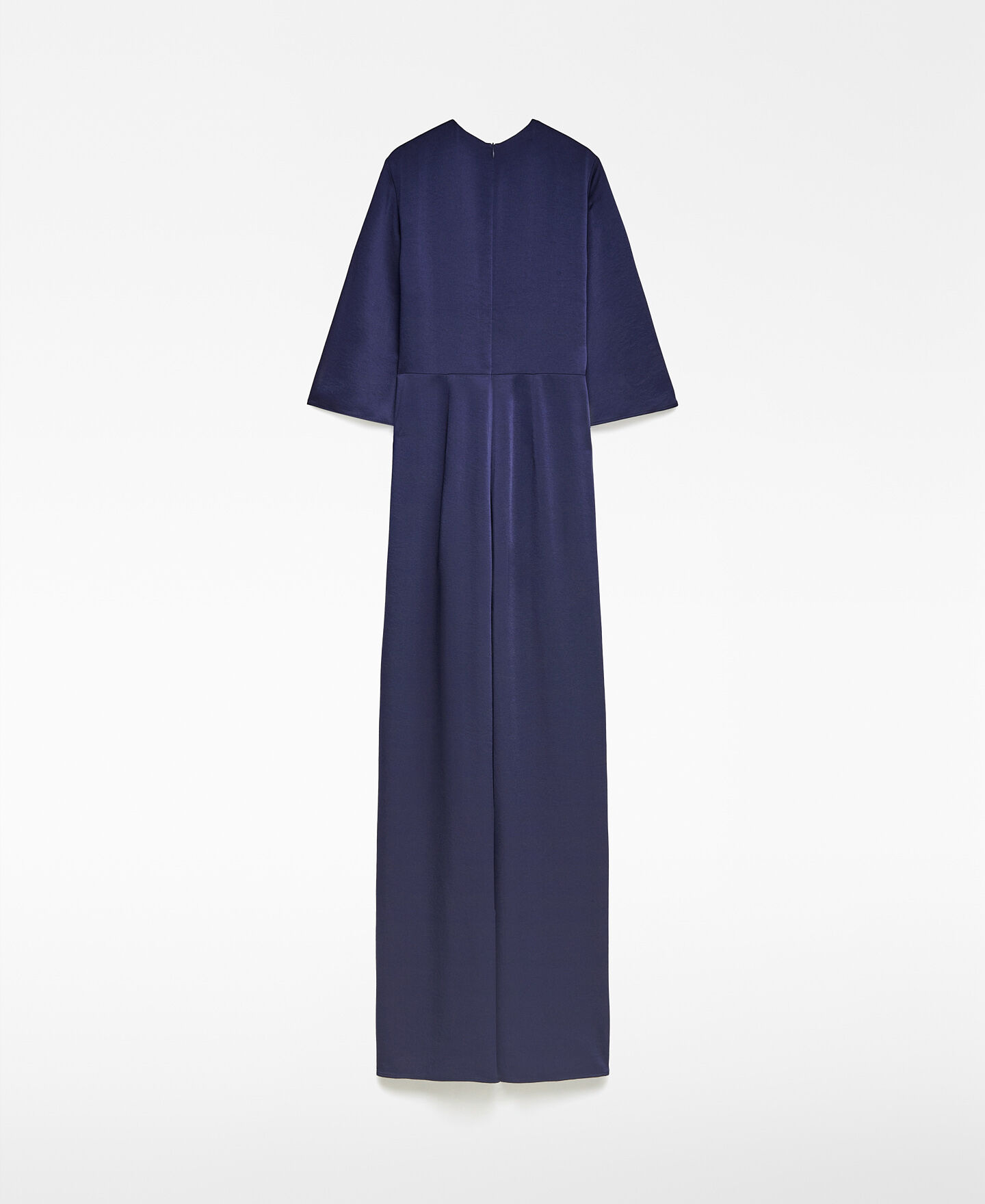 Adolfo Dominguez Vestido Largo Azul Adolfo Dominguez Long Vestido