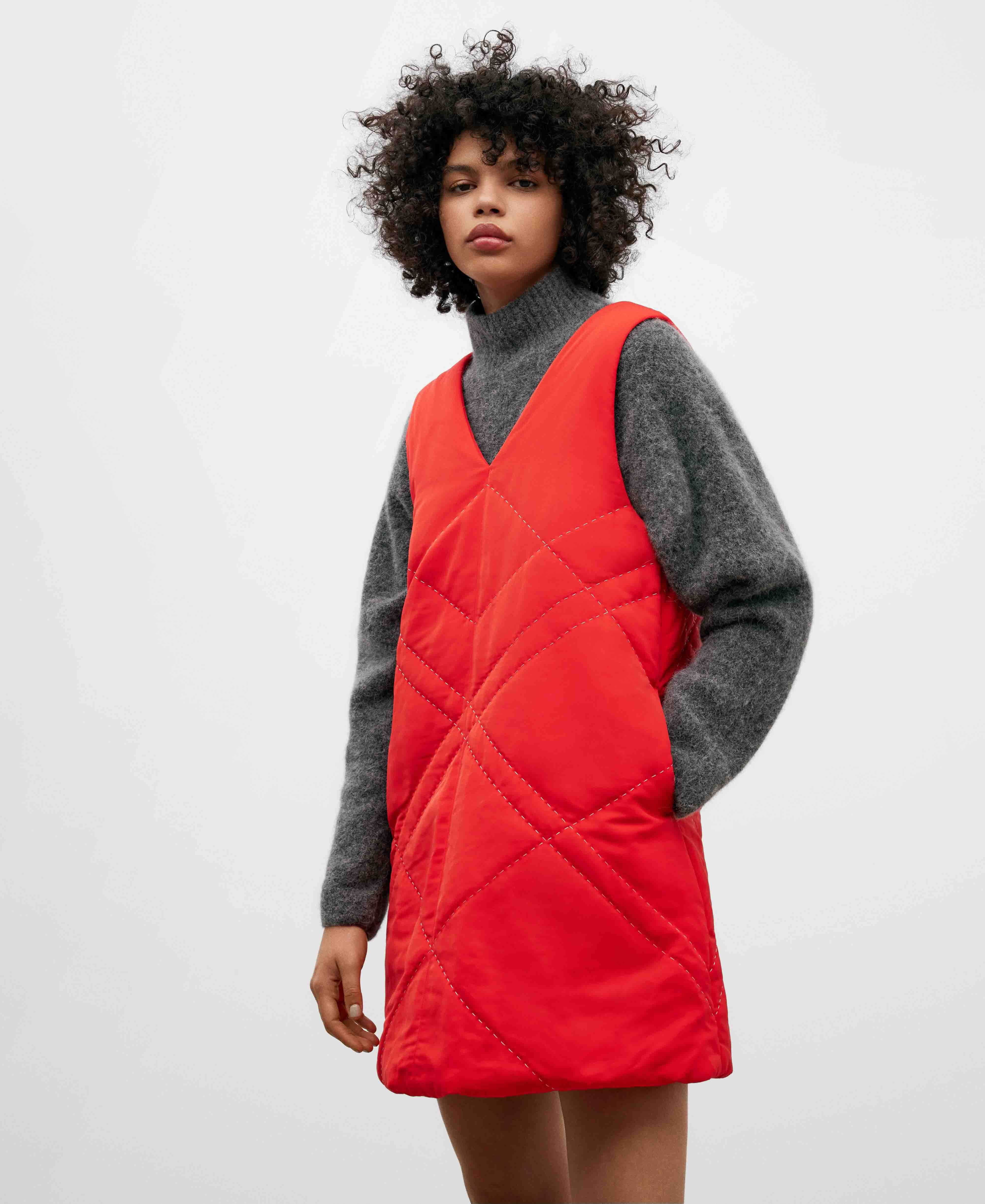 Robe chasuble 2025 rouge