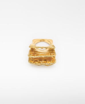Maxi anillo met&aacute;lico capas cinta m&eacute;trica