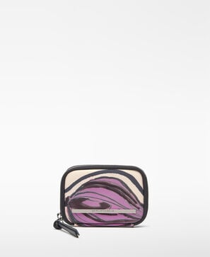 Porta-cart&otilde;es Orion em nylon estampado