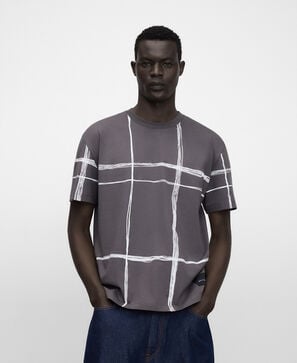 Bedrucktes T-Shirt aus Baumwolle in Regular Fit