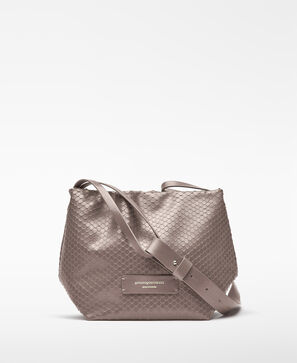 Doce snake-embossed leather bag