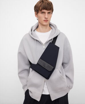 Crossbody nailon bolsillo