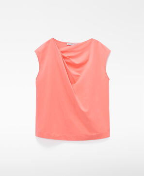 T-shirt drap&eacute; en coton PYRATEX&reg; espagnol