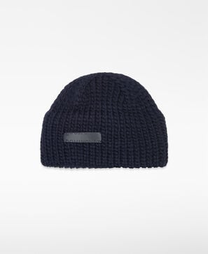 Gorro beanie punto grueso mujer