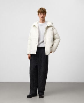 Padded short jacket man