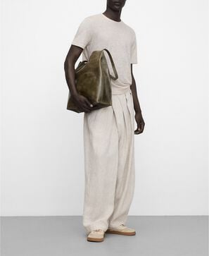 European linen regular fit T-shirt