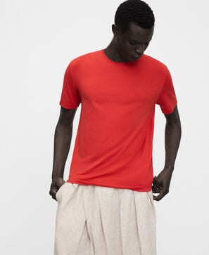 Modal crew collar T-shirt