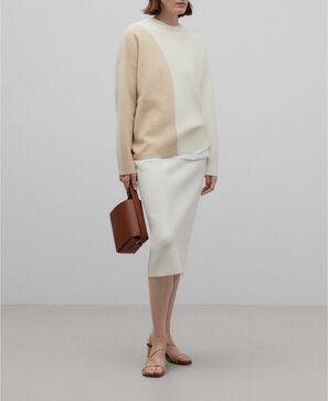 Jersey punto intarsia mujer