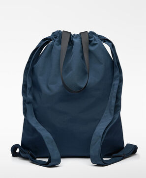 Drawstring backpack man