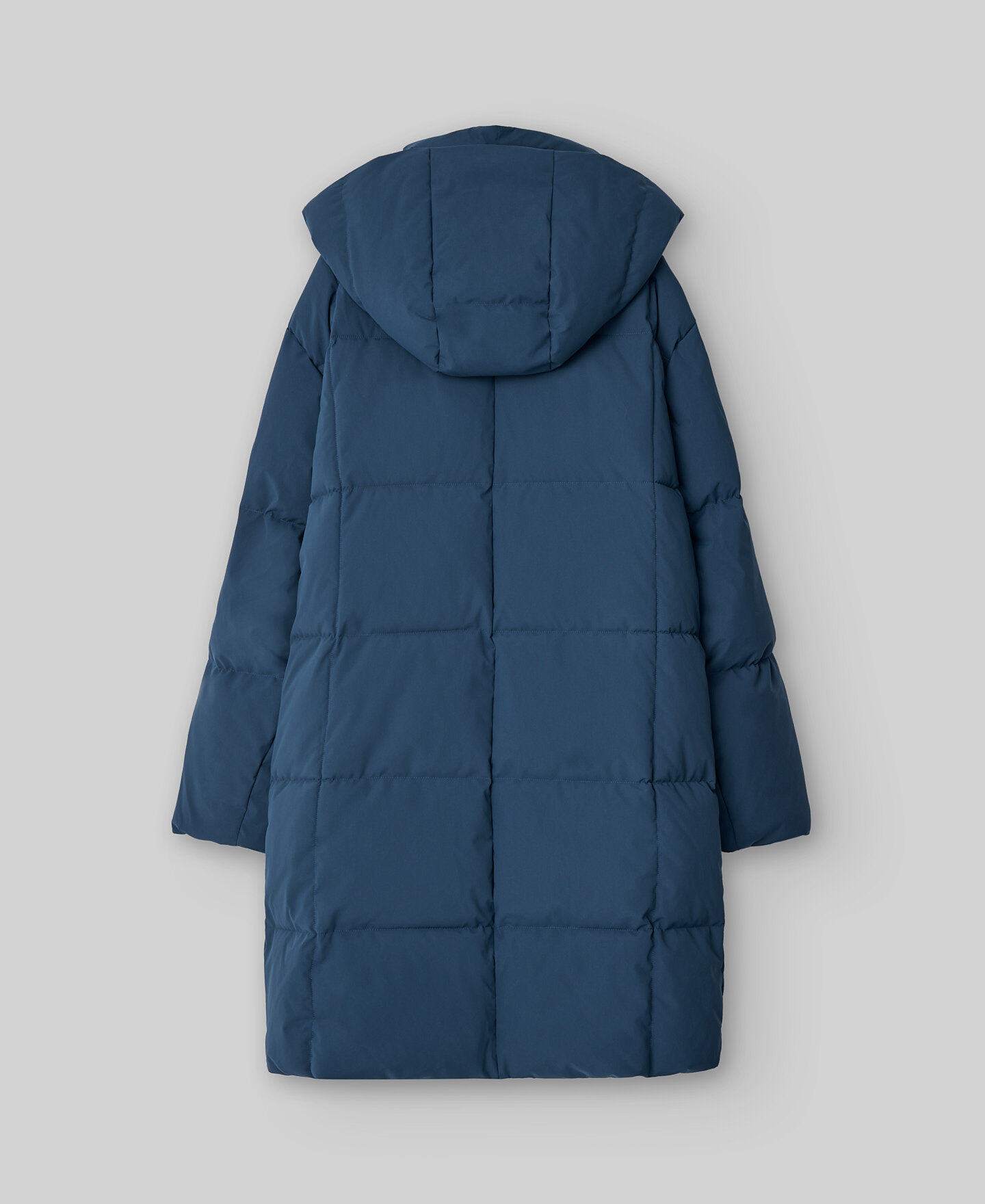 【SALE／55%OFF】 quilted Long jacket woman hood with ブルゾン