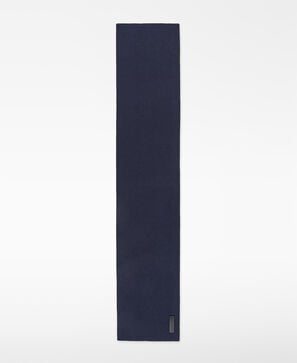 Cotton plain knit scarf man