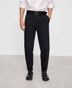 Slim fit tailored trousers
