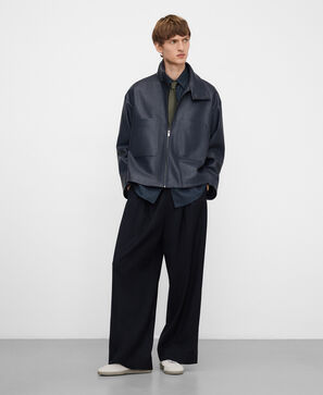 Chemise &agrave; rayures en coton biologique, coupe classique