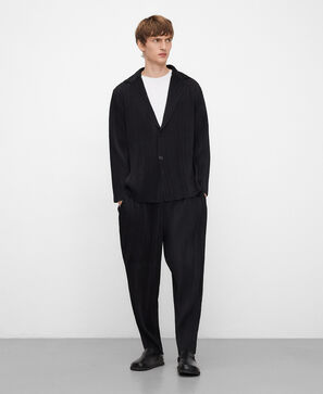 Crinkle blazer