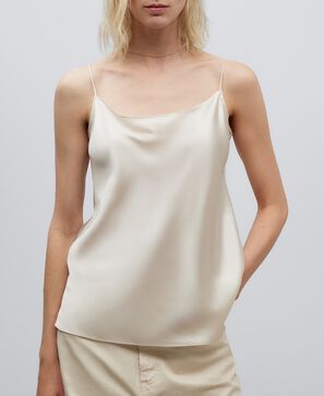 Mulberry silk women's top